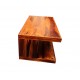 Drewniany kolonialny Stolik 45x120x60