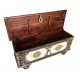 Drewniany indyjski kufer 45x116x40