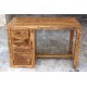 Drewniane indyjskie biurko 80x120x60