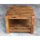 Drewniany indyjski stolik 45x60x60