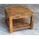 Drewniany indyjski stolik 45x60x60