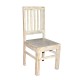 Kolonialne drewniane krzesło 100