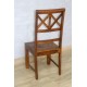 Drewniane palisandrowe krzesło 45x48x105