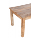 Drewniany rozkładany stół 160x90x76