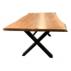 Drewniany loftów stół 150x90x76