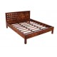 Drewniane łóżko Diamond 160x200