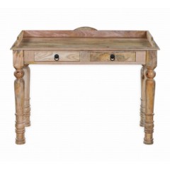 Kolonialne biurko z drewna mango 110x55x80
