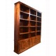 Klasyczna drewniana biblioteka 270x45x270