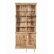 Biblioteka z drewna mango 120x42x250