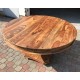 Drewniany okrągły stół 150x150x80