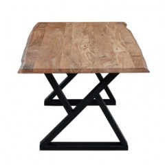 Stół z drewna akacji 180x90x76