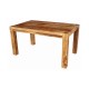 Drewniany prosty stół 175x90x76