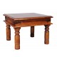 Klasyczny drewniany stolik 60x45x60