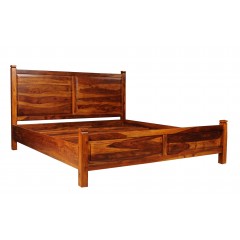 Klasyczne drewniane łóżko 140x200