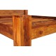 Nowoczesne drewniane łóżko 120x200