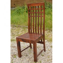 Kolonialne drewniane Krzesło 100x45x45