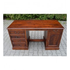 Indyjskie drewniane biurko 76x150x70